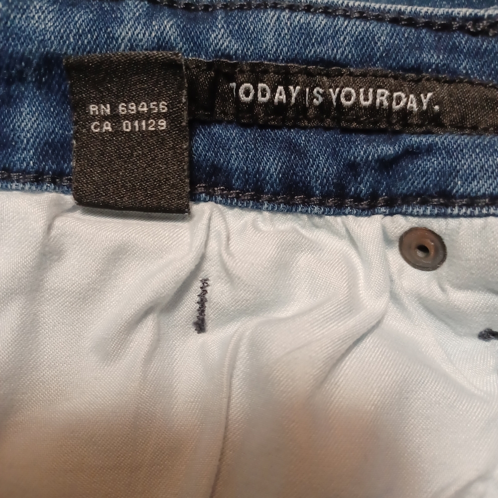 Kenneth Cole Straight Fit Dark Blue Jeans Mens 32x30 Today Is Your Day - Picture 10 of 12